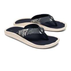 OluKai Ulele - Trench Blue / Aloha -fashion shoes 10435 DEHA 003 M Ulele TrenchBlueAloha 1