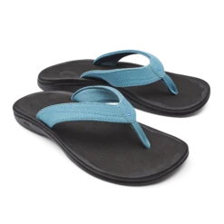 OluKai ‘Ohana - Blue Mist / Black -fashion shoes 20110 NM40 003 W Ohana BlmstBlk
