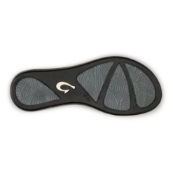 OluKai Ho‘ōpio Leather - Silver / Charcoal -fashion shoes 20290 2K26 005 W HoopioLeather SlvChr