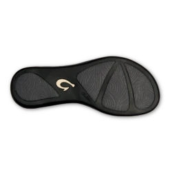 OluKai Ho‘ōpio - Petal Pink Metallic / Black -fashion shoes 20294 NK40 005 W Hoopio PepmBlk