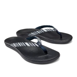 OluKai Ho‘ōpio - Blue Depth / Stripe -fashion shoes 20294 TFZP 003 W Hoopio BlueDepthStripe