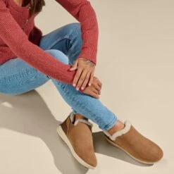 OluKai Mālua Hulu - Tan / Tapa -fashion shoes 20427 3420 102 W MALUAHULU TanTapa