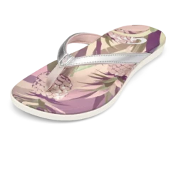 OluKai Ho‘ōpio Hau - Silver / Pineapple -fashion shoes 20437 2KPZ AMZ W HoopioHau SilPineapple