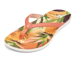 OluKai Ho‘ōpio Hau - Shell Coral / Pineapple -fashion shoes 20437 VLPZ AMZ W HoopioHau ShellCoralPineapple