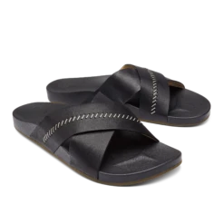 OluKai Kīpe‘a ‘Olu - Black -fashion shoes 20460 4040 003 W KipeaOlu BlkBlk