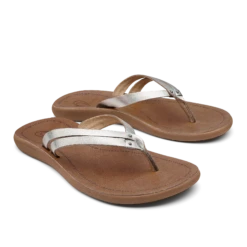 OluKai Kāpehe Luana - Silver / Sahara -fashion shoes 20468 2KFM 003 W KapeheLuana SilSah