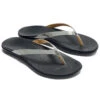 OluKai Women's Ho'opio Leather Flip Flops