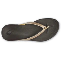 OluKai Women's Ho'opio Leather Flip Flops -fashion shoes 589c3055 b596 4cee bf87 a5628c61b501