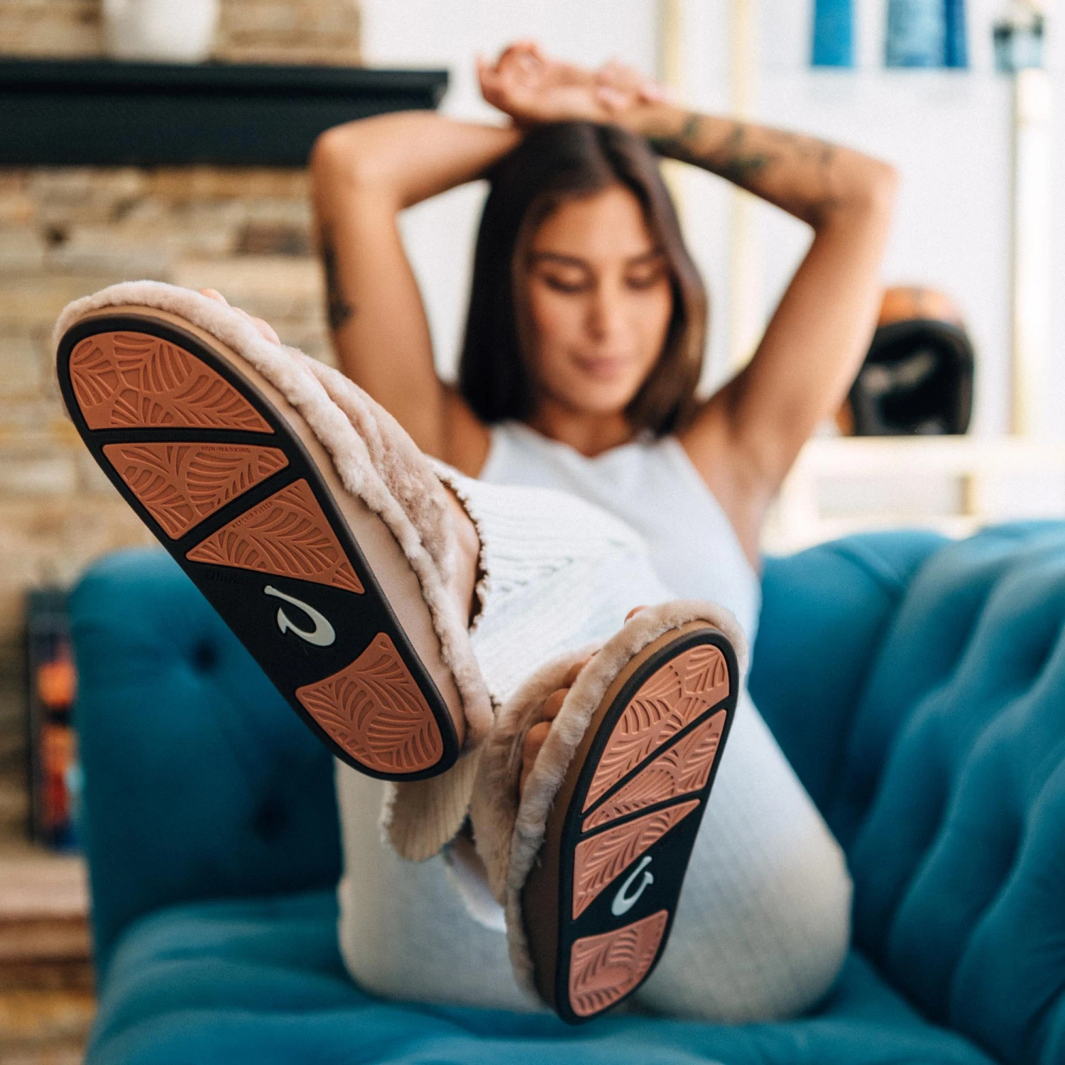 OluKai Kīpe'a Heu - Tan 6 OluKai Kīpe'a Heu - Tan - Image 6