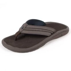 Olukai Men's Hokua Flip Flop - Dark Wood